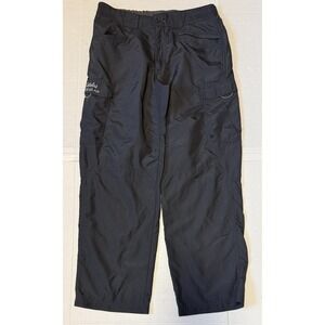CABELAS Guidewear - Men's Gray Cargo Nylon Zip Pockets Fishing Pants - Medium
